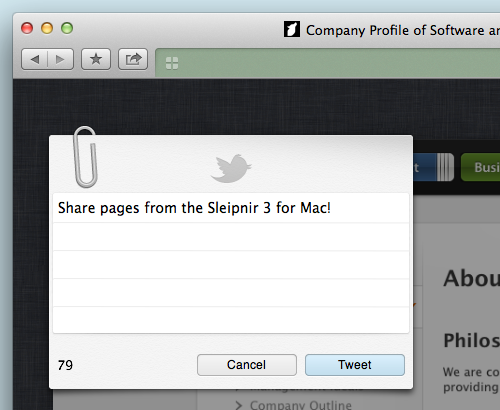Sleipnir 3 for Mac
