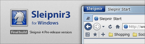 Sleipnir 4 Pre-release version